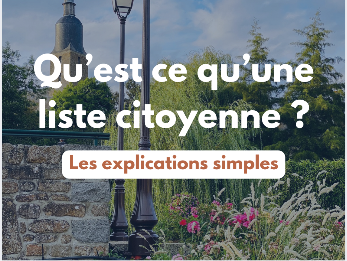 Qu'est-ce qu'une liste citoyenne et participative ?